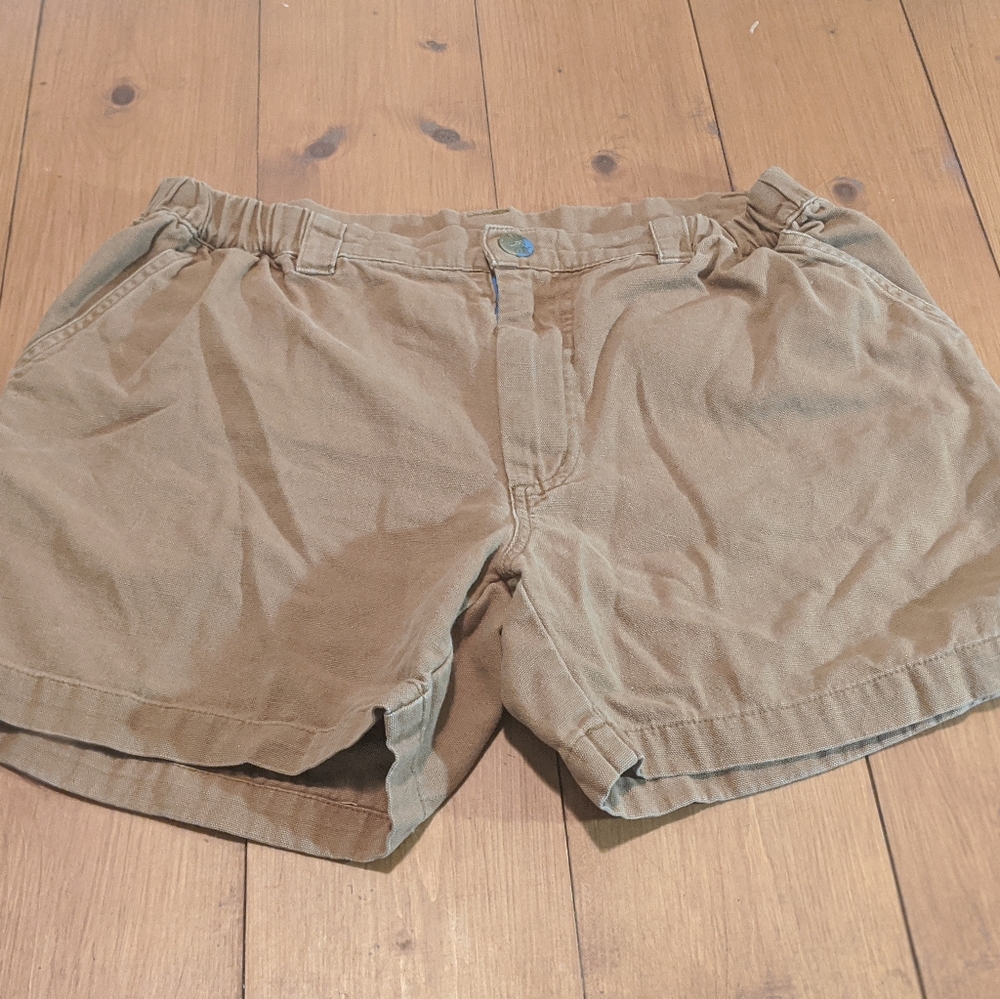 Chubbies Khaki Shorts M Elastic Waist